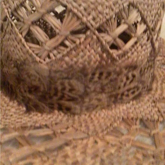 Rare Wyeth feathered seagrass boater